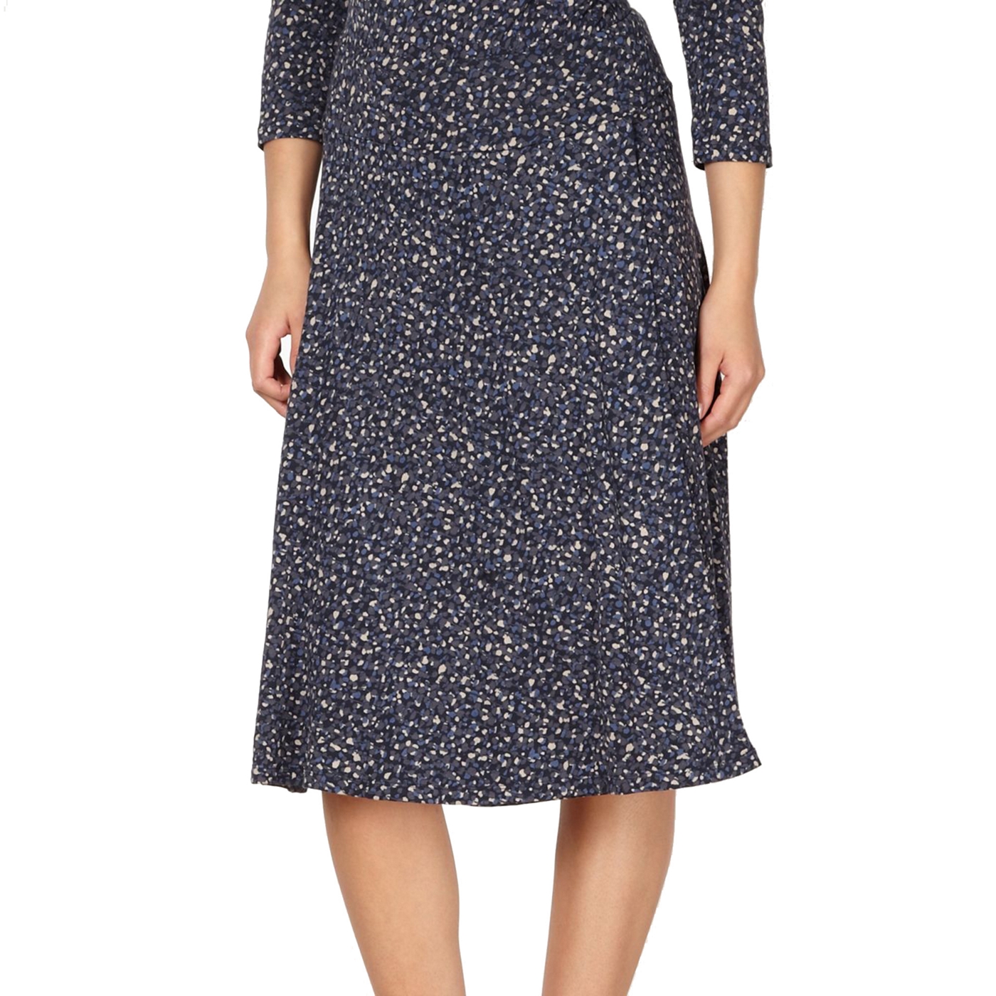 RJR.John Rocha Designer navy pebble jersey skirt