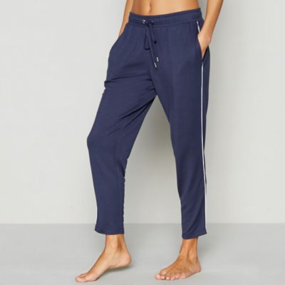 navy jogging bottoms womens