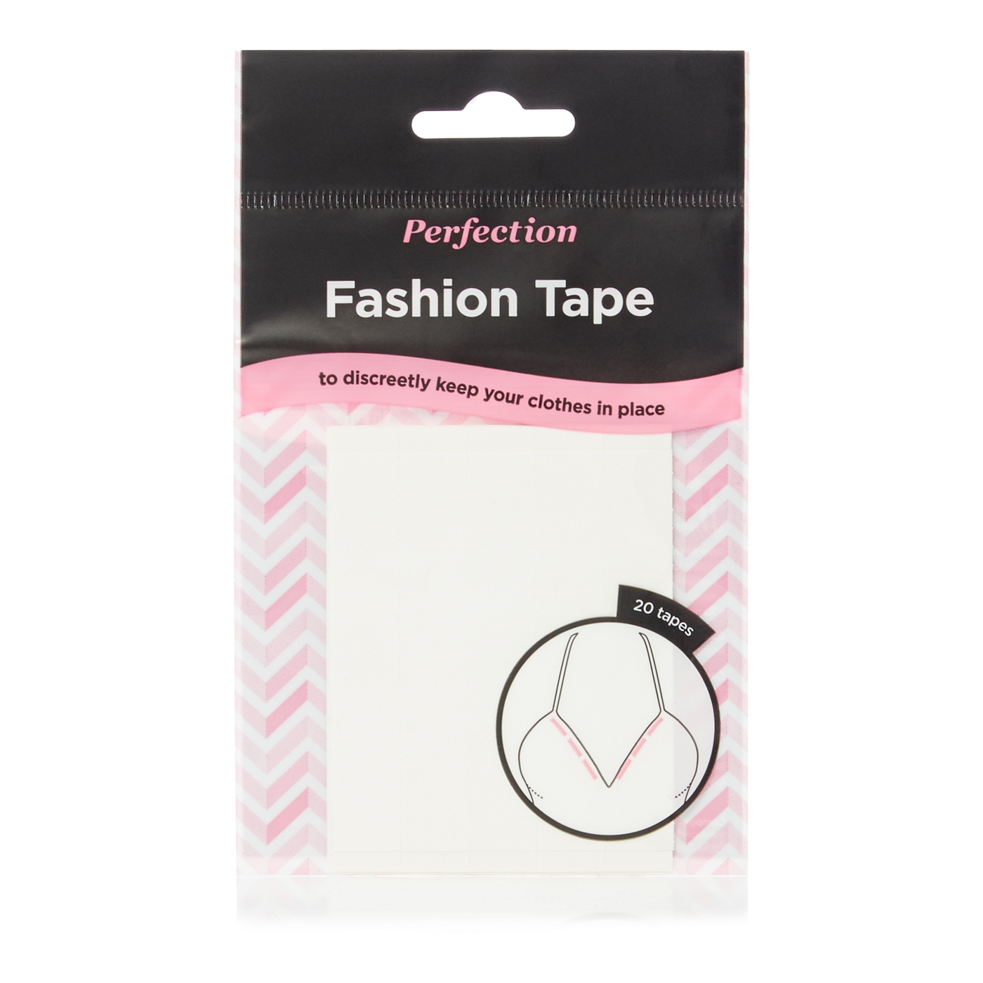 Perfection Beauty Pack of 20 strips of fashion tape