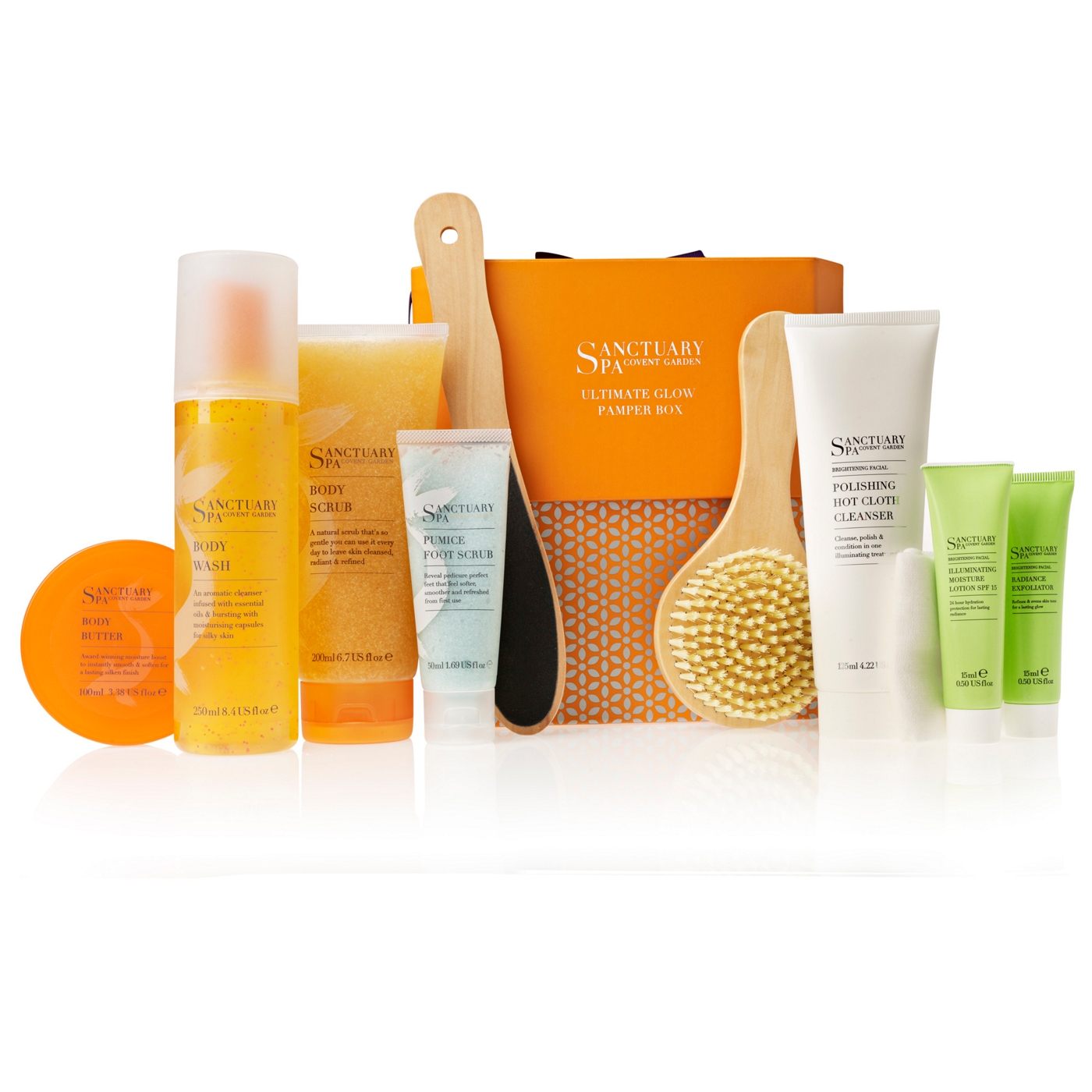 Sanctuary Ultimate Glow Pamper Box Gift Set