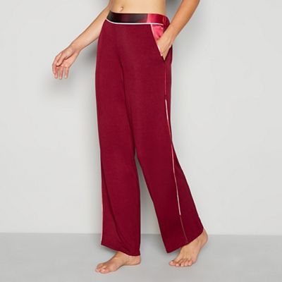 B by Ted Baker - Red floral print 'Porcelain Rose' pyjama bottoms