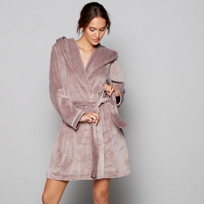 B by Ted Baker - Fawn embossed bow dressing gown