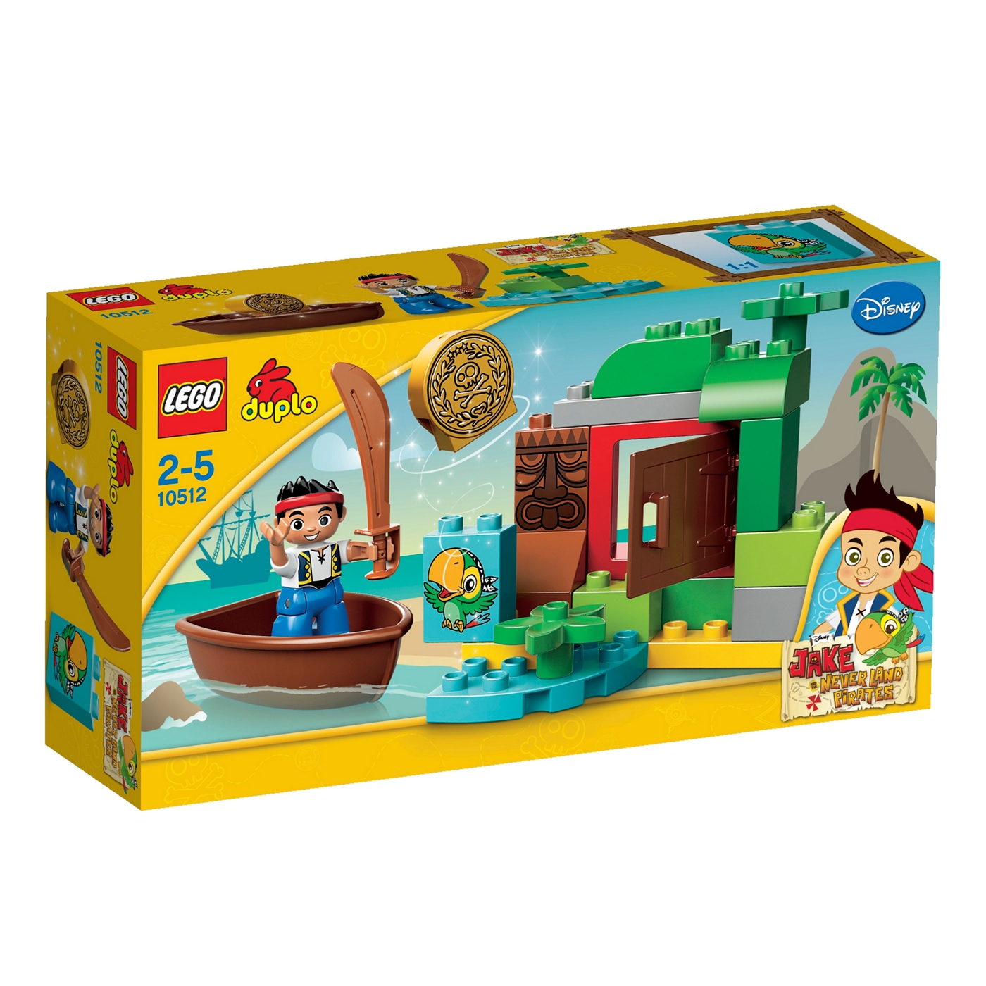 LEGO LEGO Duplo Jtnp JakeS Treasure Hunt   10512