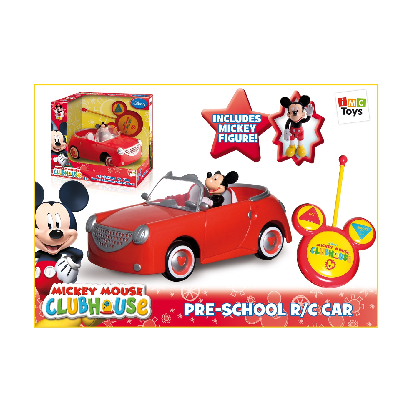 Mickey Mouse Clubhouse Mickey Mouse Remote Control Car