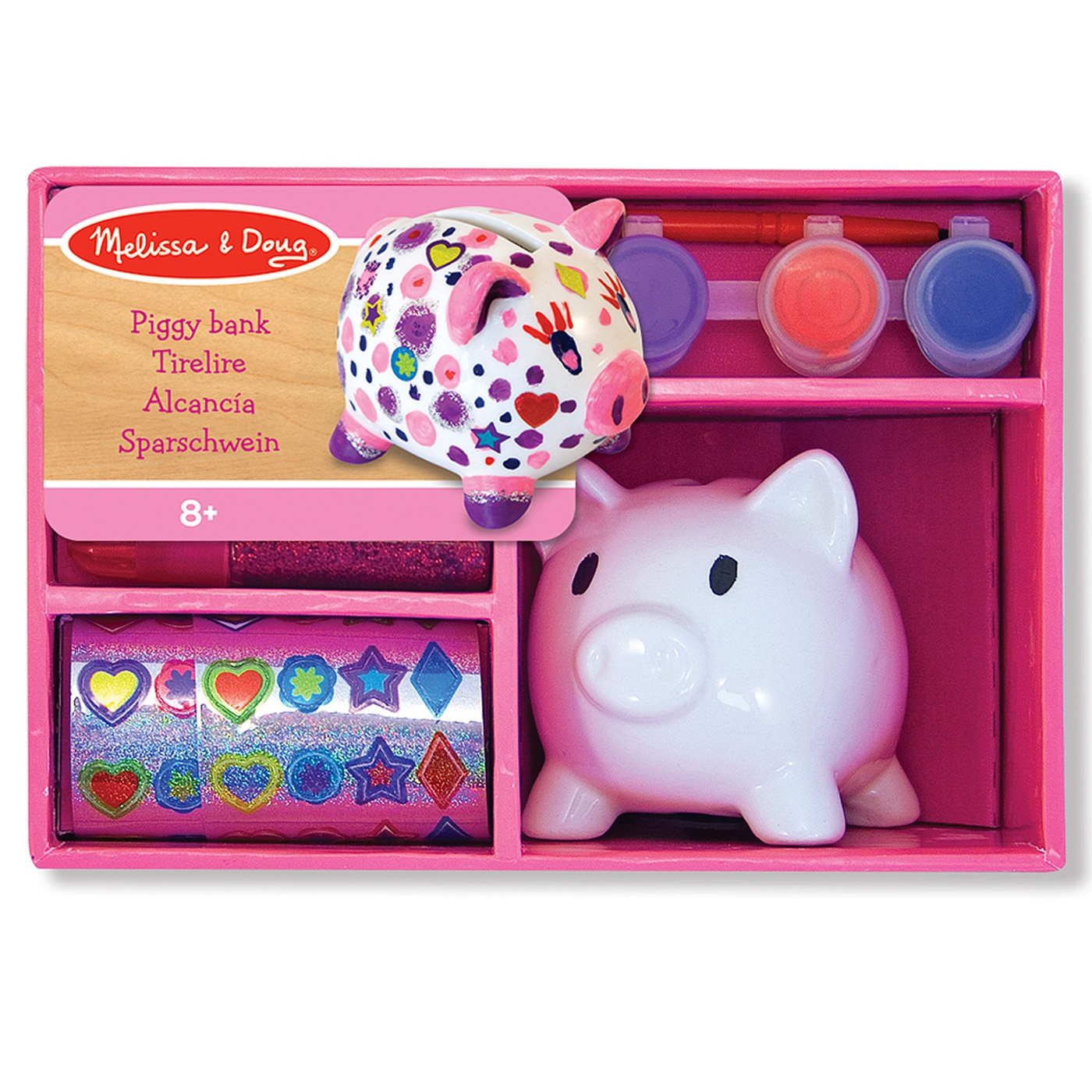 Melissa & Doug Decorate your own Piggy Bank