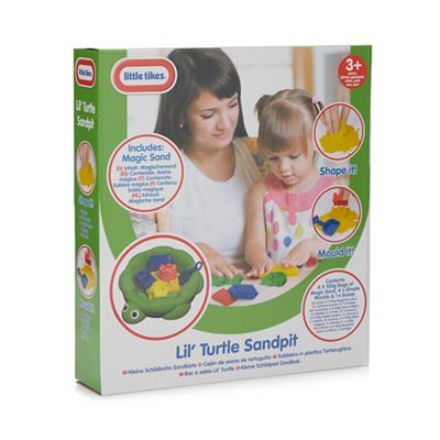 little tikes lil turtle sandpit