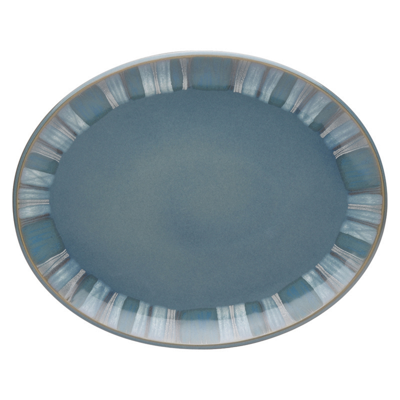 Denby Azure coast oval platter