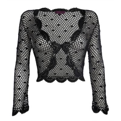 £7 off Black Long Sleeve Shrug by Debut
