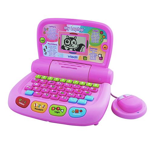 V-Tech Pink learning laptop for just £10