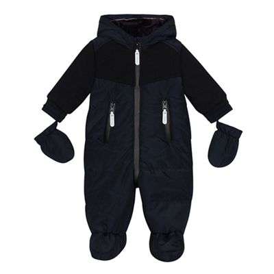 J by Jasper Conran - Babies' navy snowsuit