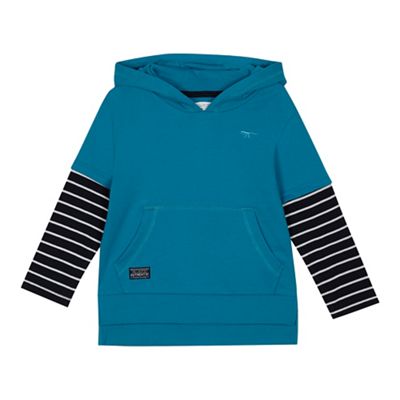 bluezoo - 'Boys' blue striped sleeve sweater