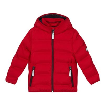 J by Jasper Conran - Boys' red padded shower resistant parka