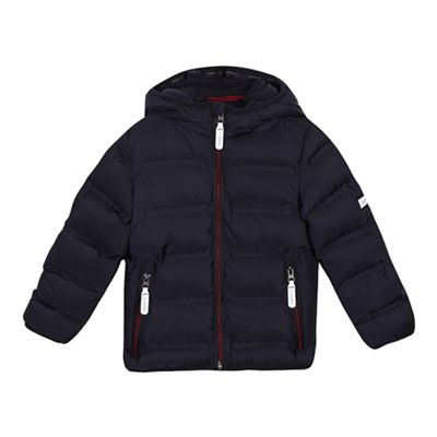 J by Jasper Conran - Boys' navy padded shower resistant parka