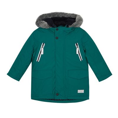 J by Jasper Conran - Boys' green 3-in-1 padded jacket