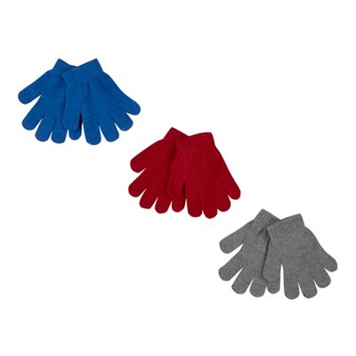 bluezoo - 3 pack toddler's assorted magic gloves