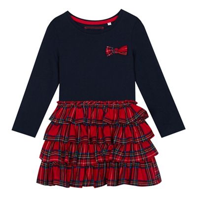 bluezoo - Girls' Multicoloured Tartan Rara Dress