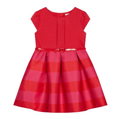 J by Jasper Conran - Girls' Red Striped Dress