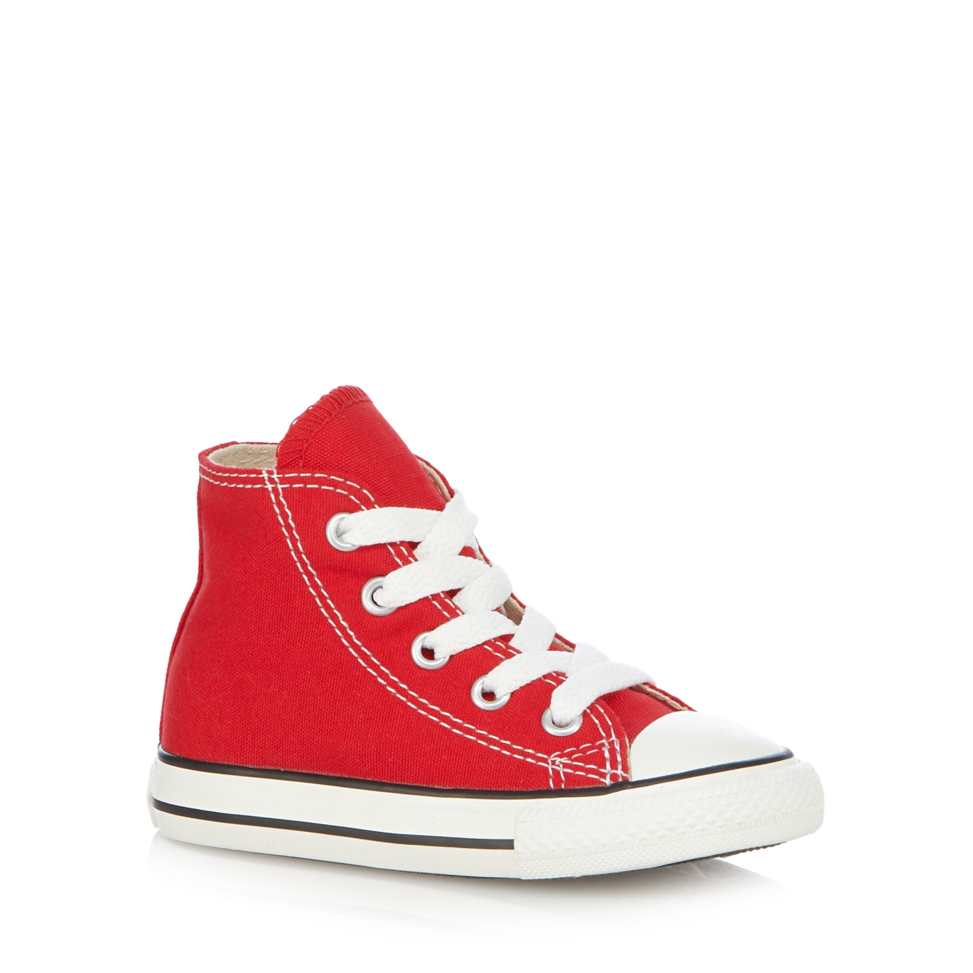 Converse Childrens red All Star hi top trainers