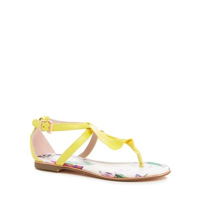 ted baker yellow heels