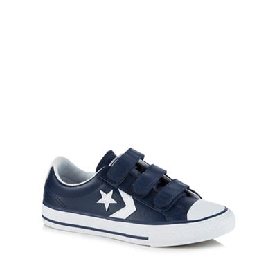 boys navy converse