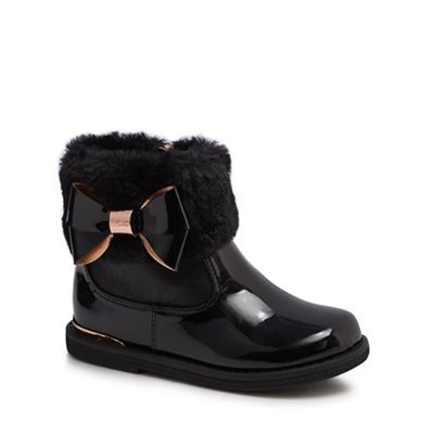 Baker by Ted Baker - 'Girls' patent ankle boots