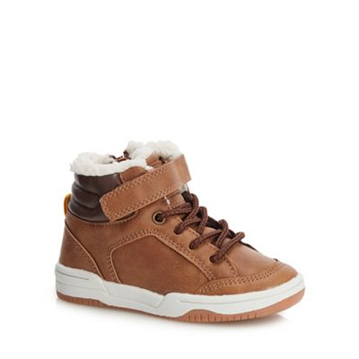 bluezoo - Boys' tan trainer boots