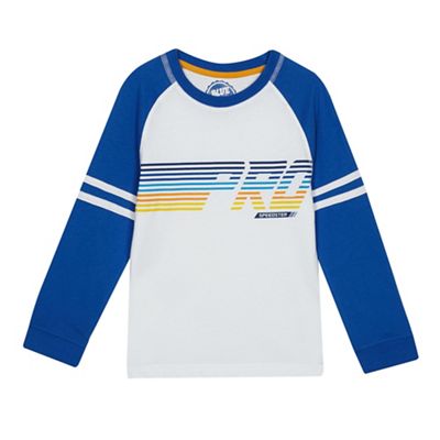 bluezoo - Boy's pro speedster print long sleeve t-shirt