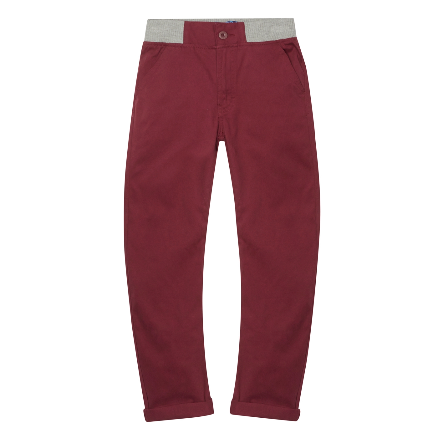 bluezoo Boys wine carrot leg chinos