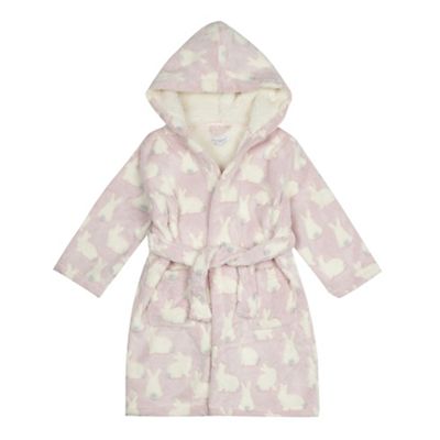 bluezoo - 'Girls' pink bunny dressing gown
