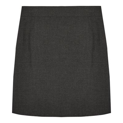 Debenhams Girls' grey pencil school skirt | Debenhams