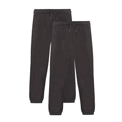 Debenhams - Pack of two children's grey jogging bottoms