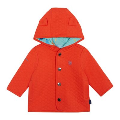Baker by Ted Baker - Baby boys' orange quilted sweater