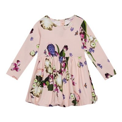 Baker by Ted Baker - Girls' light pink bubble hem dress