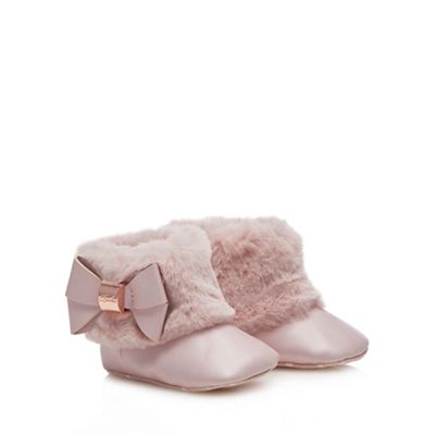Light Pink Boots by Baker By Ted Baker
