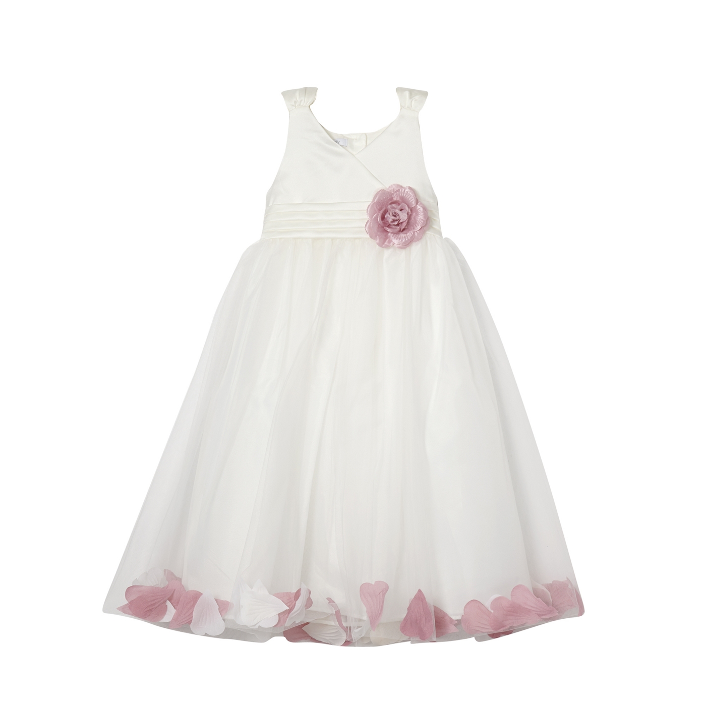 Tigerlily Girls white floating petal dress