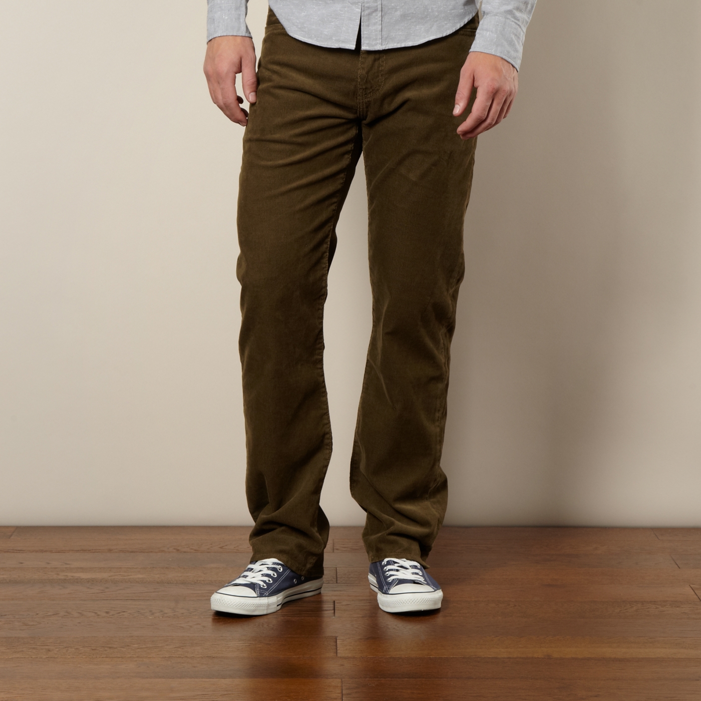 Levis Levis® dark green corduroy trousers