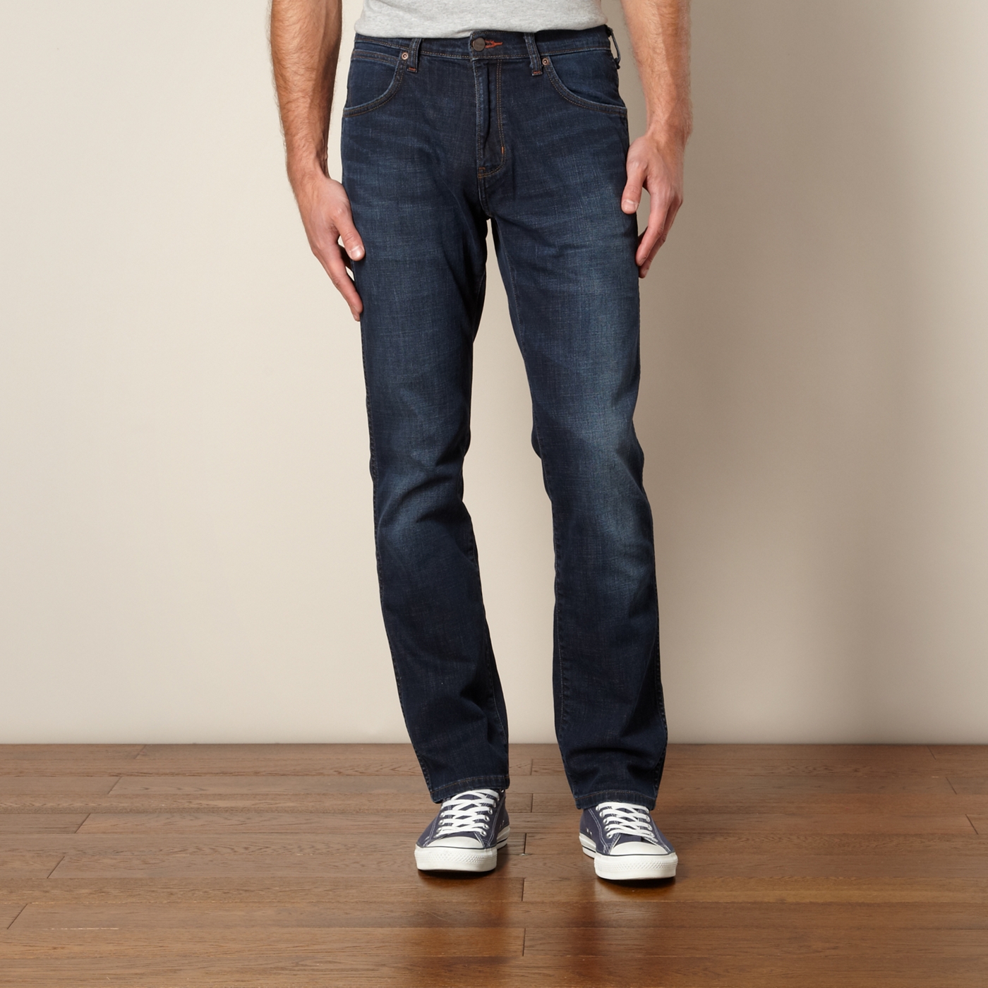 Wrangler Arizona El Camino blue straight leg jeans