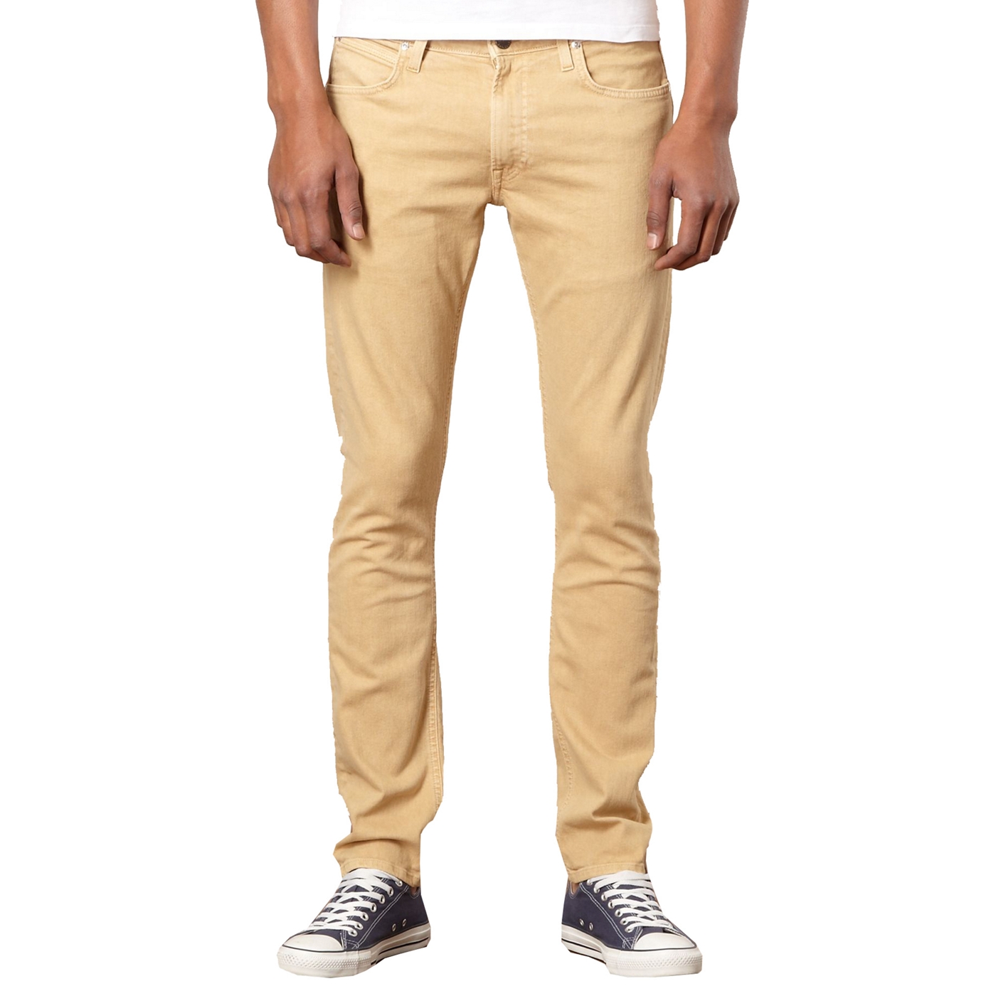 Lee Luke beige slim fit jeans