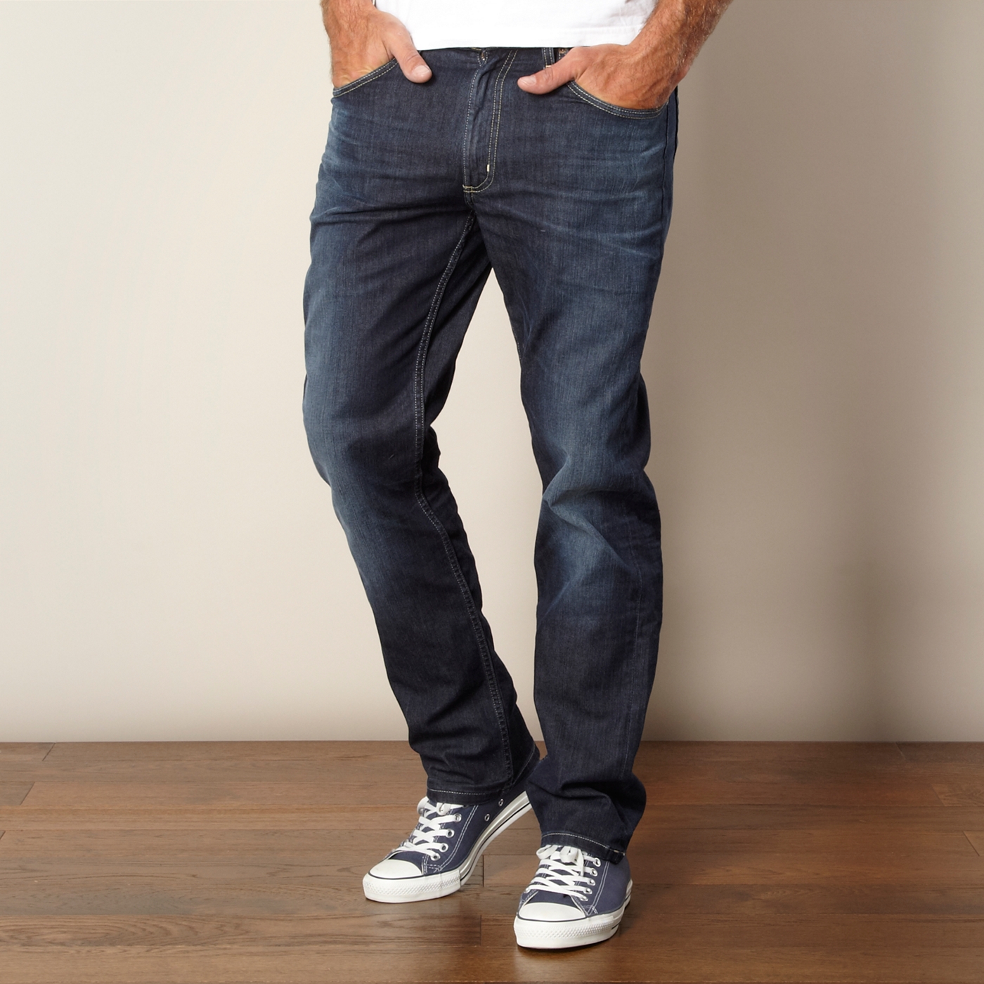 Lee Brooklyn blue straight leg jeans