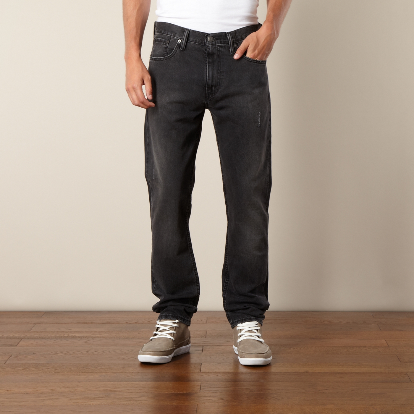 Levis Levis® 508 grey regular fit tapered leg jeans