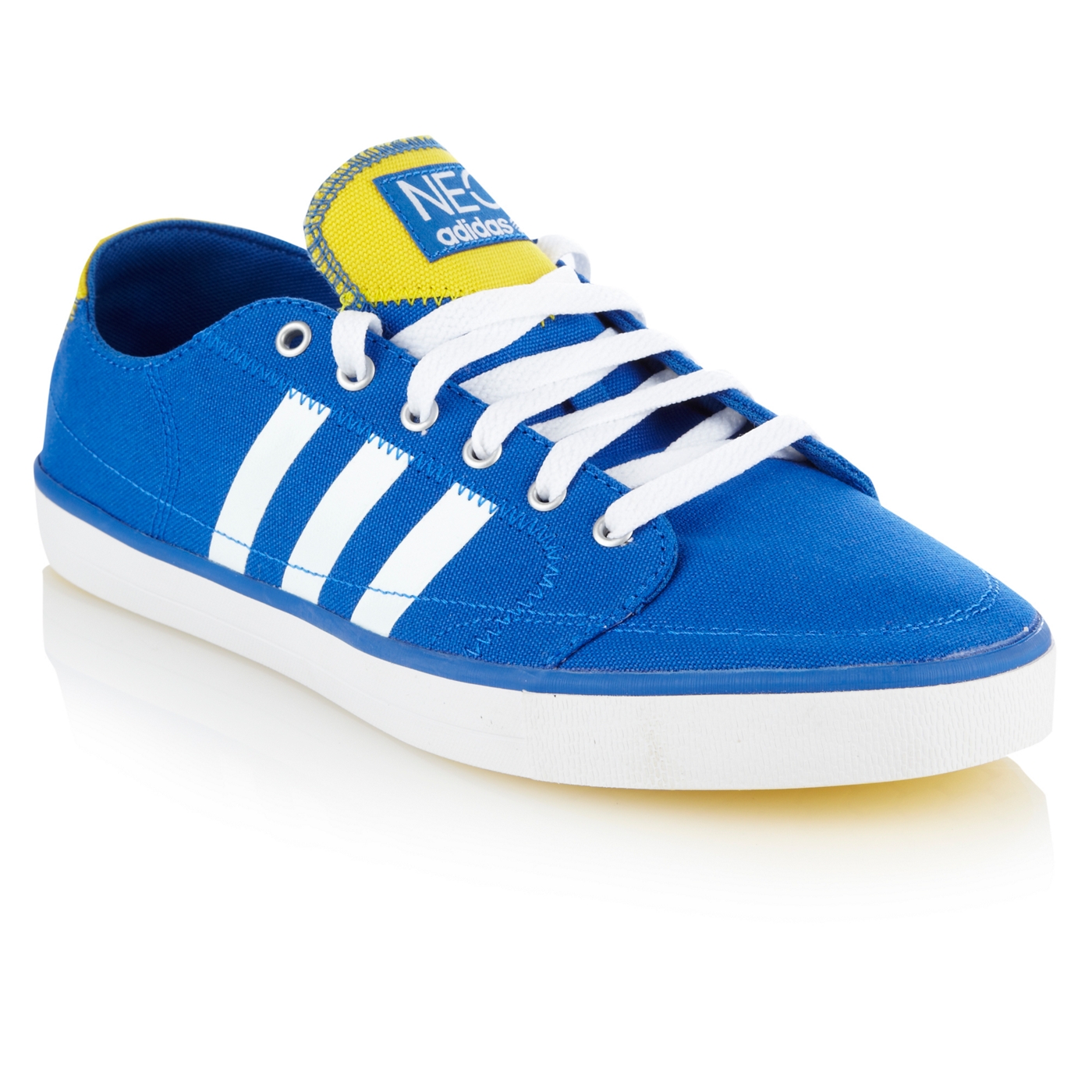 adidas Adidas Blue Neo canvas trainers