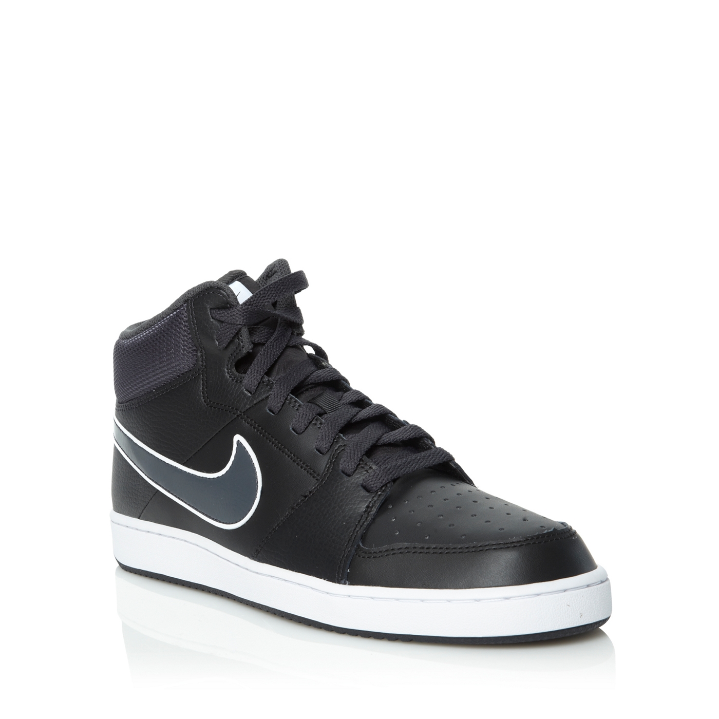 Nike Nike black Backboard II high top trainers