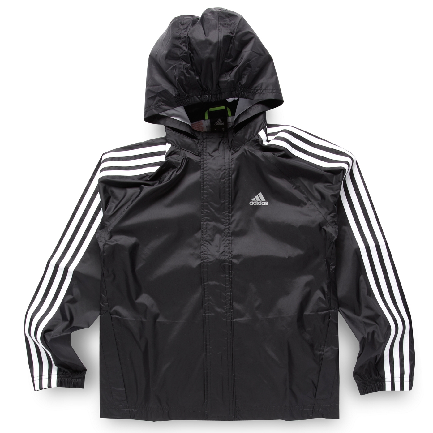 adidas Adidas boys black rain jacket