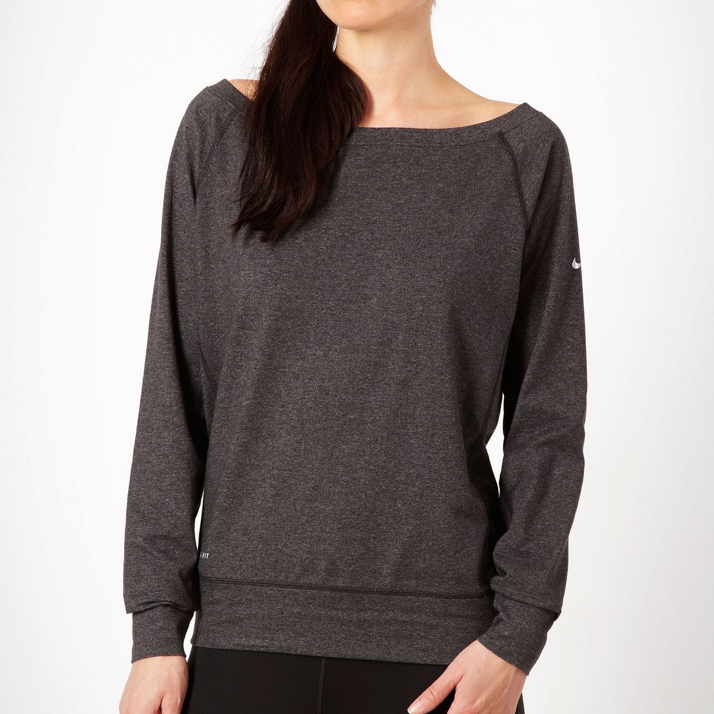 Nike Nike Dark grey Epic crew neck top