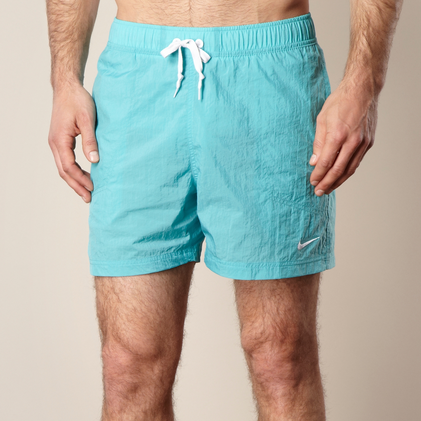 Nike Nike turquoise plain swim shorts