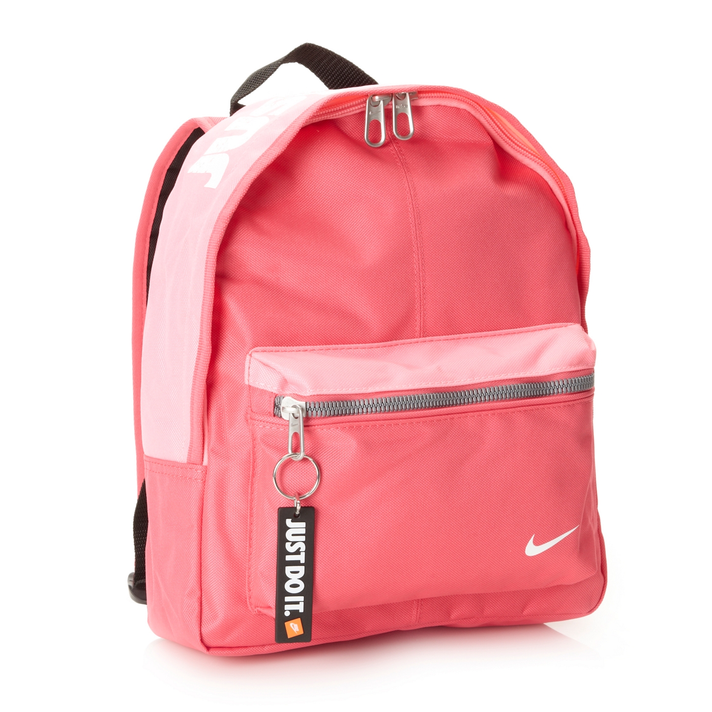 Nike Nike girls pink logo printed backpack