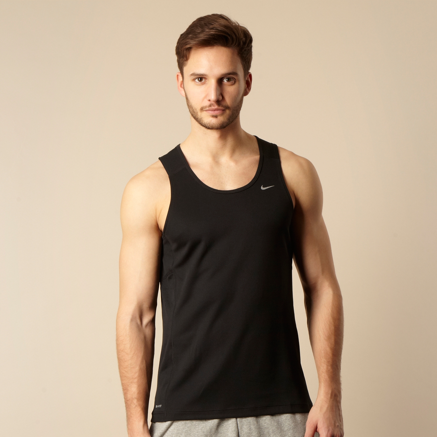 Nike Nike black logo tank top