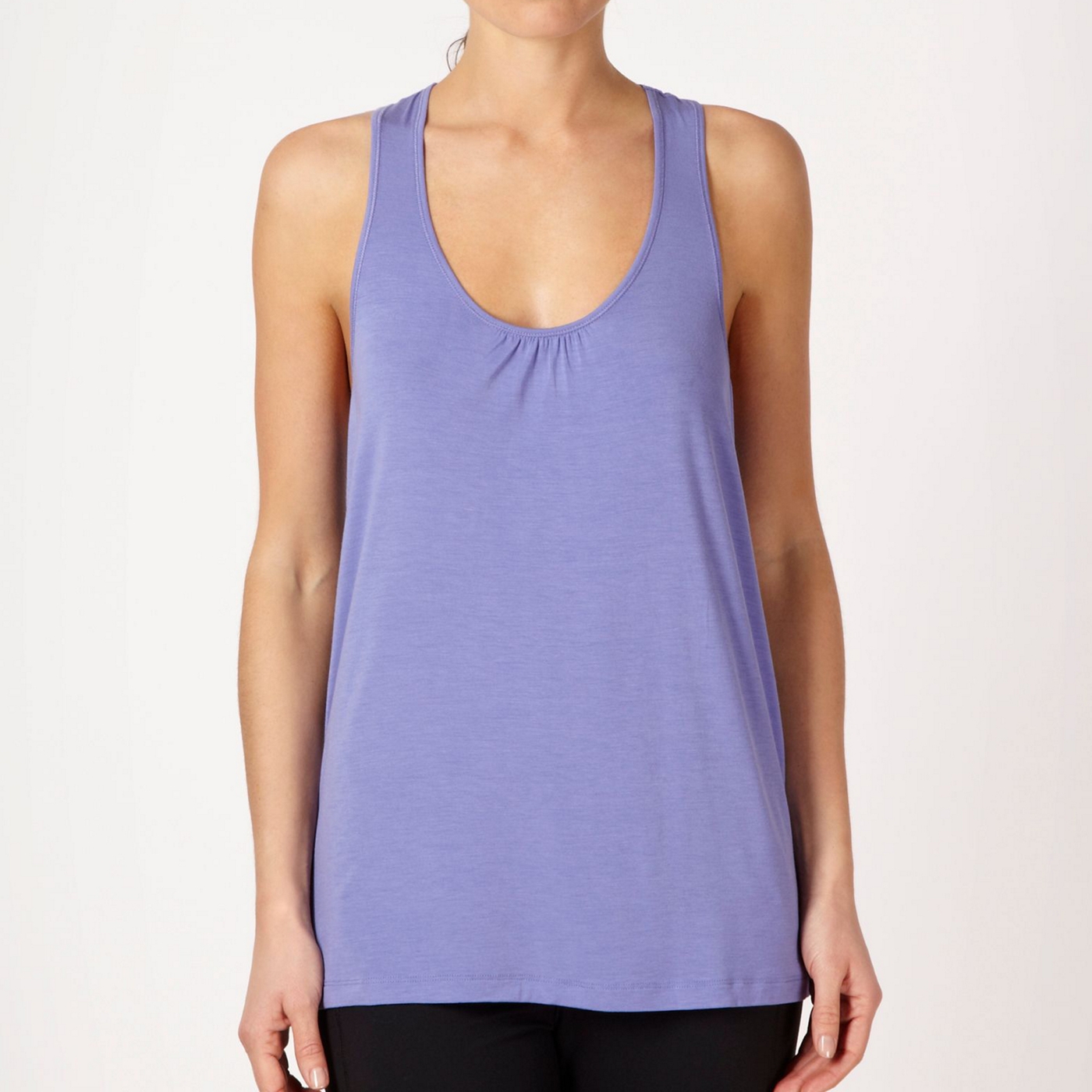 XPG by Jenni Falconer Lilac draped training vest top