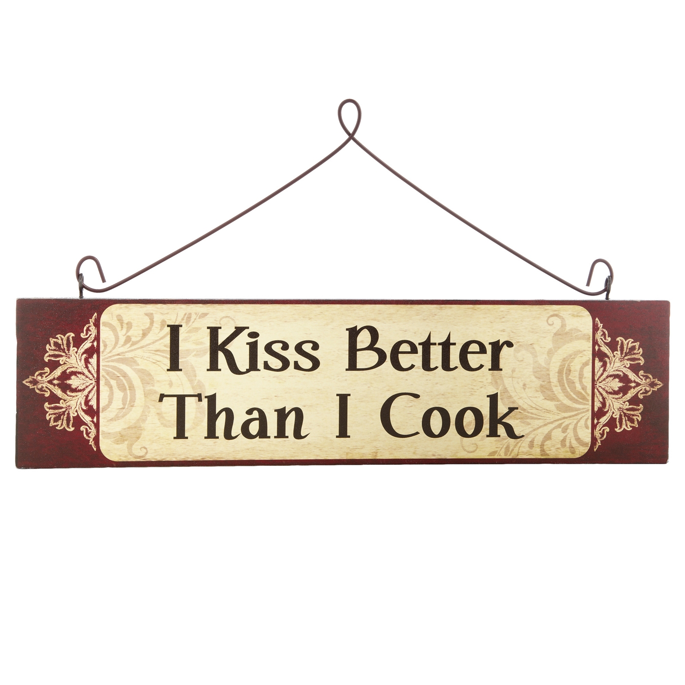 Heaven Sends Brown Kiss Better Than Cook sign