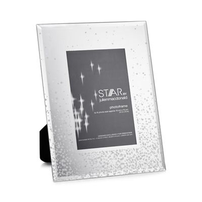 Star by Julien Macdonald - Silver 'Pandora' photo frame